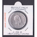 1863 - Lire 2 Zecca Napoli (Valore) Ag Vittorio Emanuele II BB+